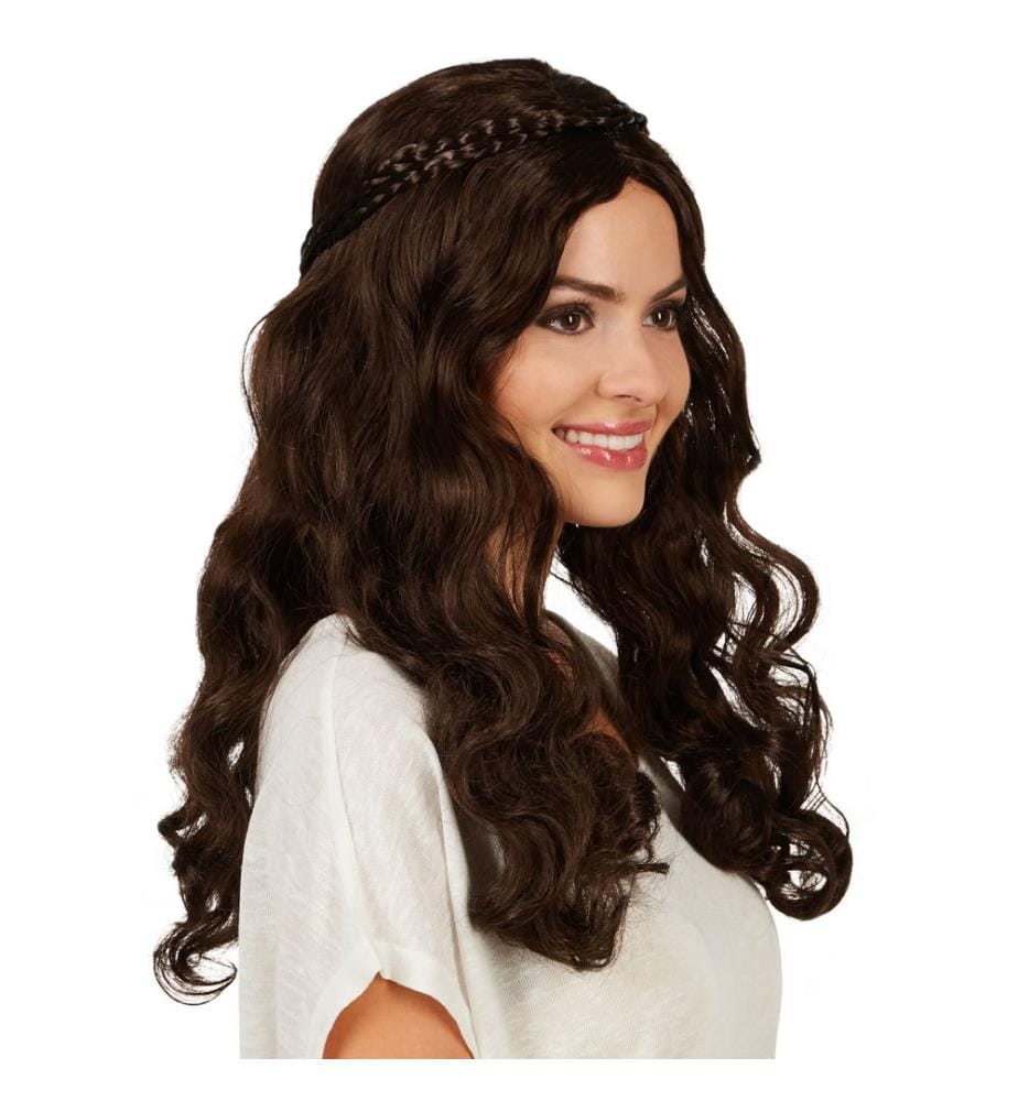 Perruque pour femme princesse Moyen-Âge
