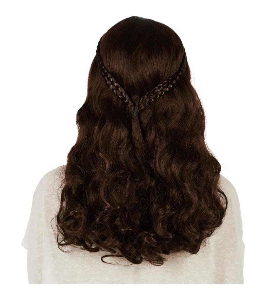 Perruque pour femme princesse Moyen-Âge
