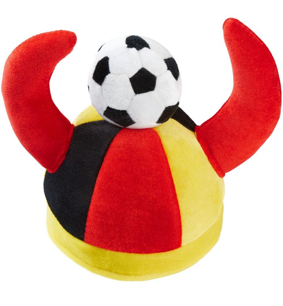 Deutschland Fan Hut mit Hörnern