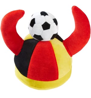 Deutschland Fan Hut mit Hörnern