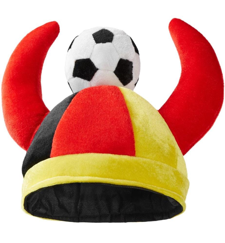 Deutschland Fan Hut mit Hörnern