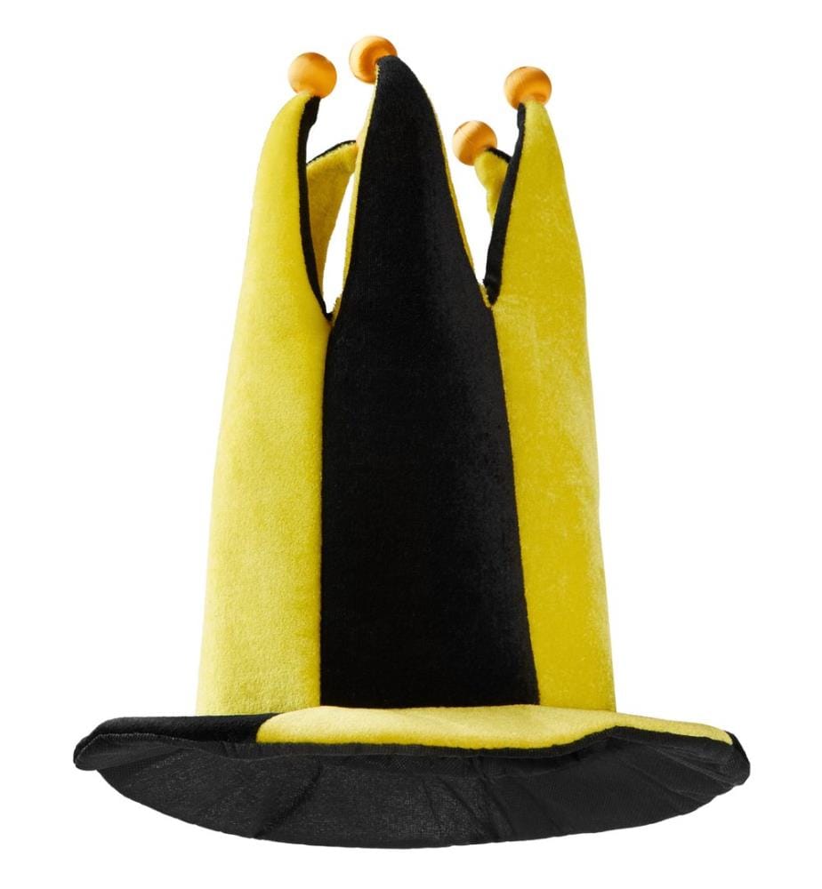 Two-tone court jester hat