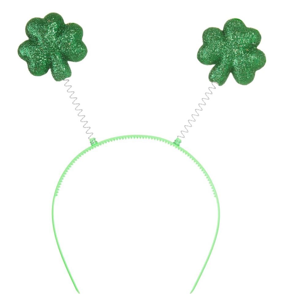 Parure de tête trèfles scintillants de la Saint-Patrick