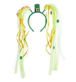Parure de tête tuyaux et rubans pour la Saint-Patrick