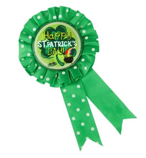 Broche avec message pour la Saint-Patrick