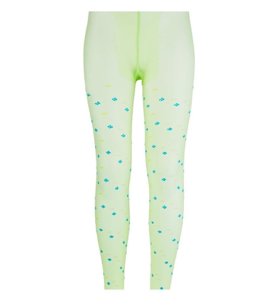 St. Patrick's Day Feinstrumpfhose mit Kleeblättern und Punkten