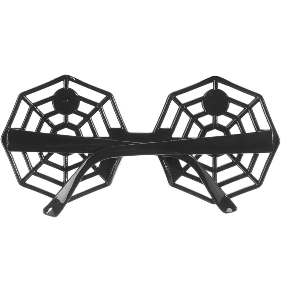 Halloween Spassbrille Spinnennetz