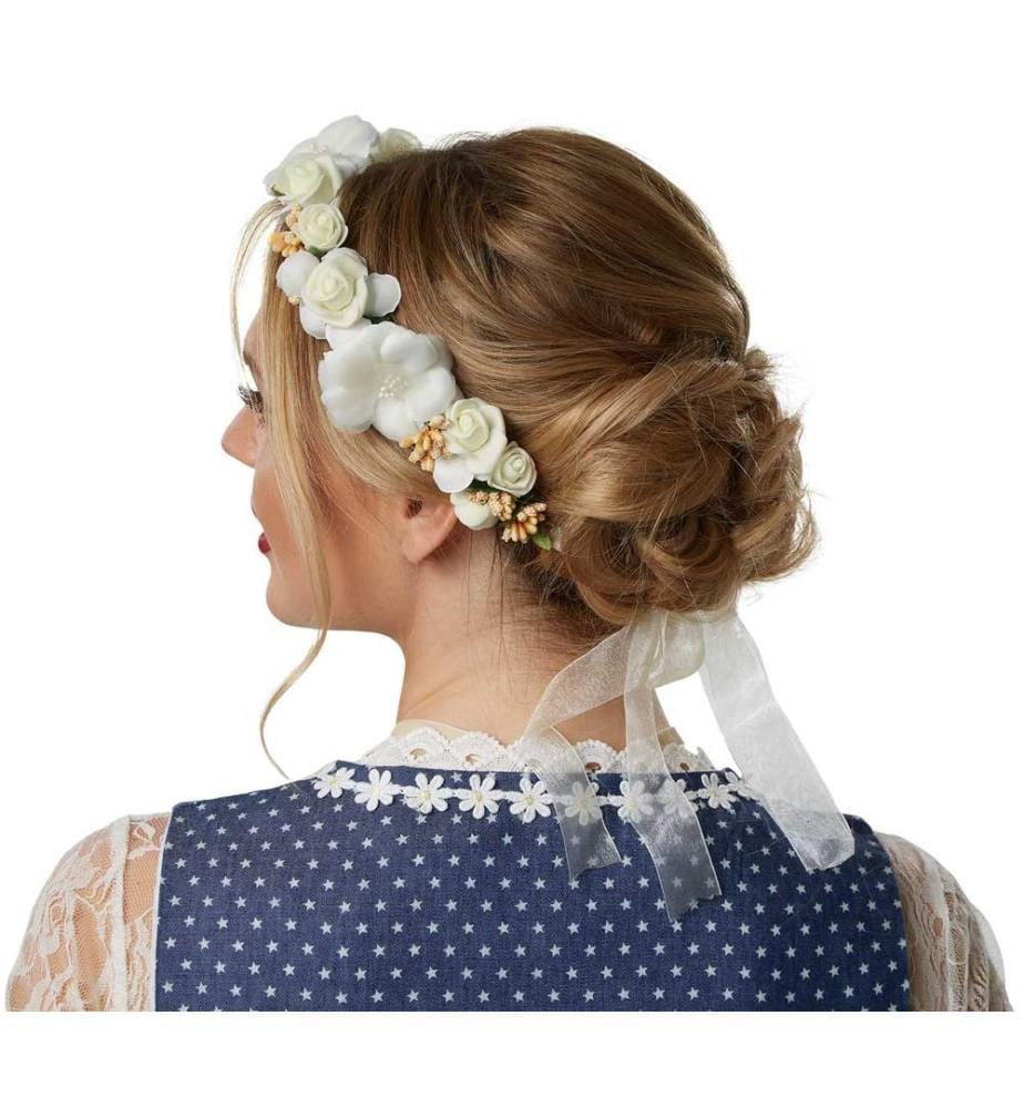 Blumenkranz und Armreif Hochzeit