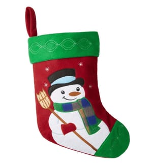 Nikolausstiefel mit Schneemann-Motiv