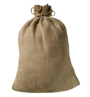 Klassischer Jutesack