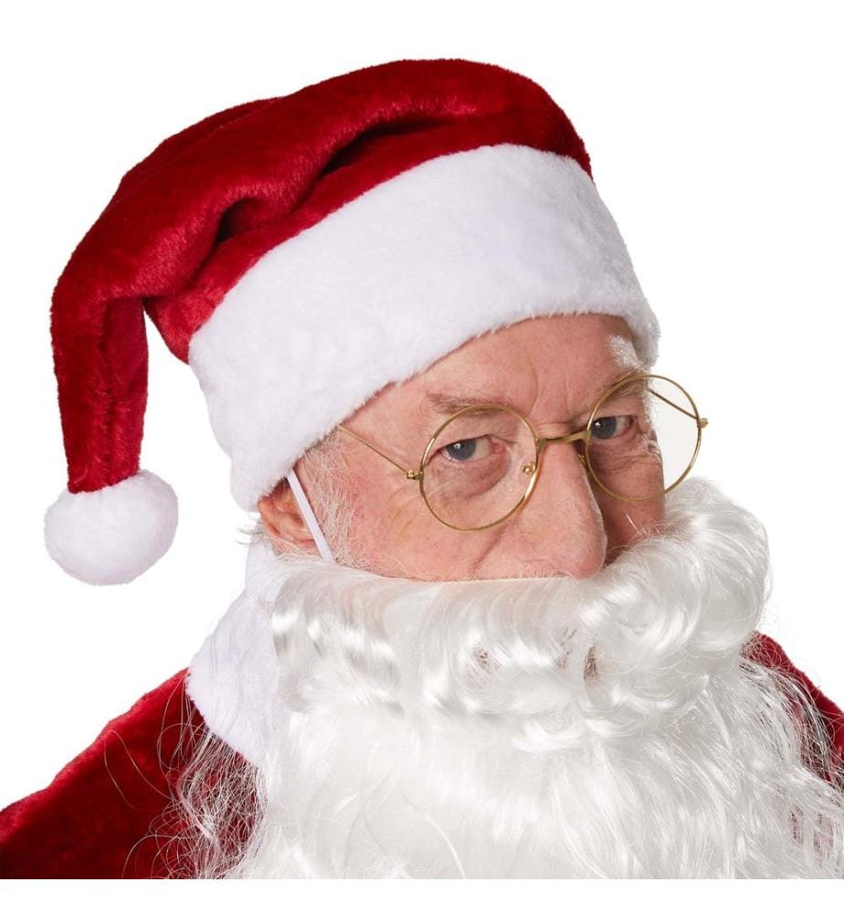 Bonnet de Noël rouge foncé