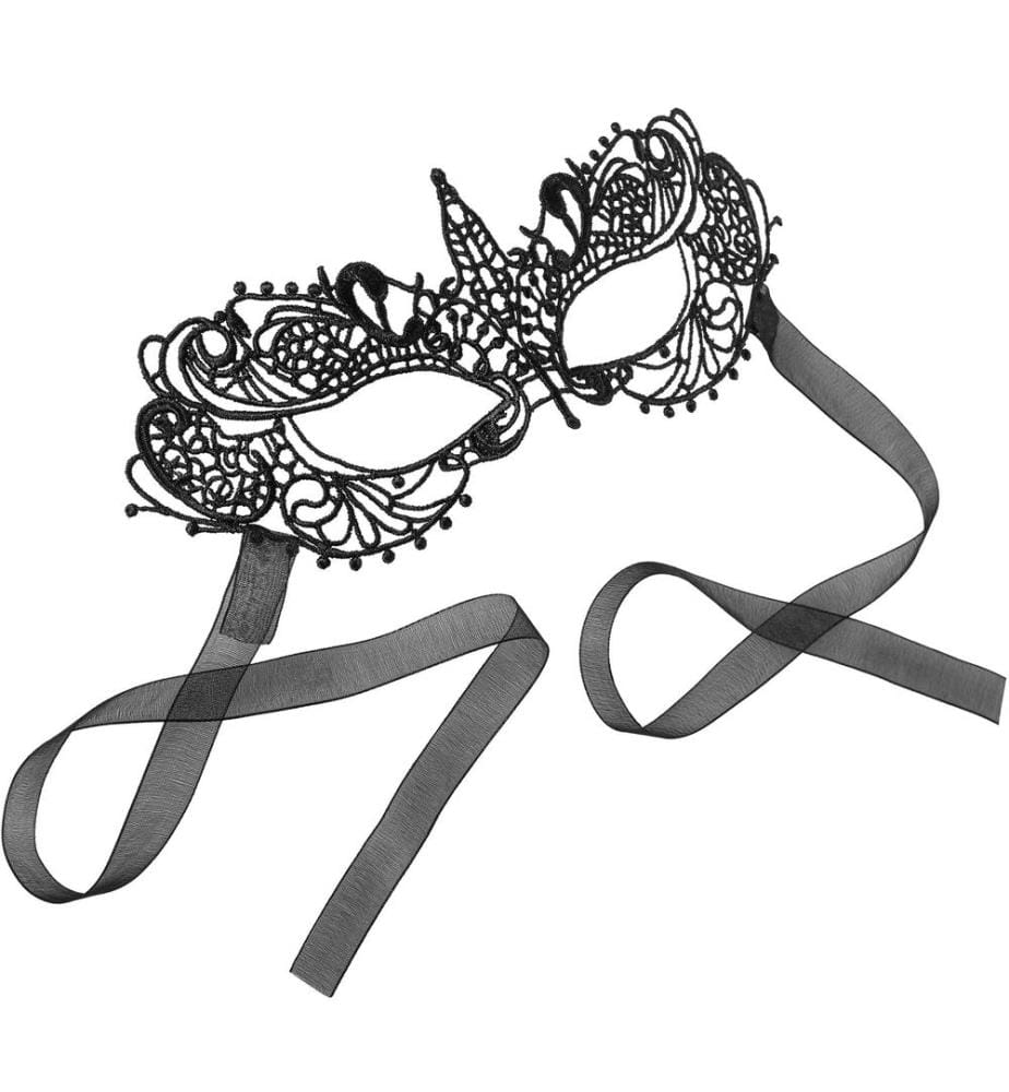 Masque en dentelle noire Misteriosa