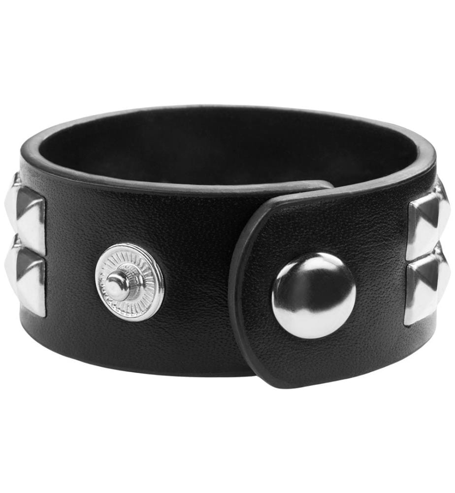 Set di accessori guanti in pelle e due braccialetti