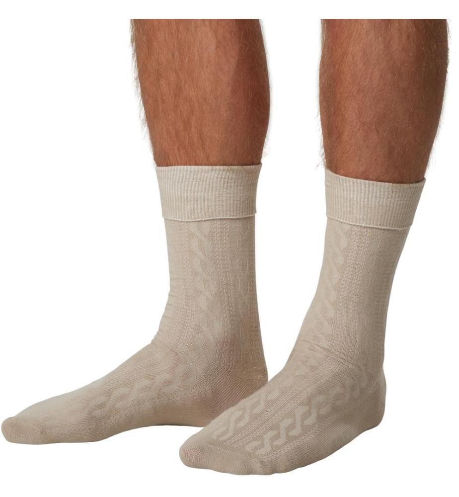 Chaussettes beige