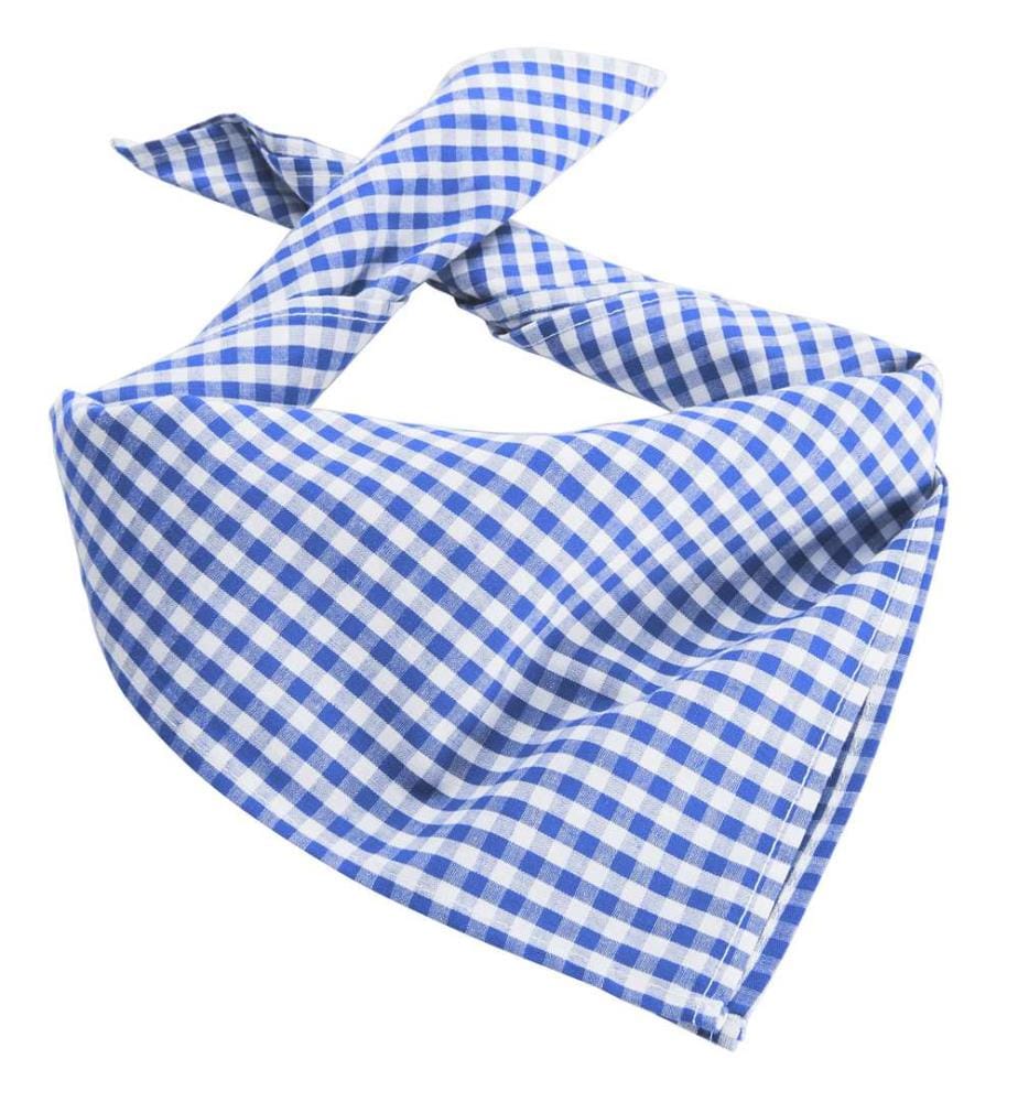 Foulard à carreaux pour costume traditionnel