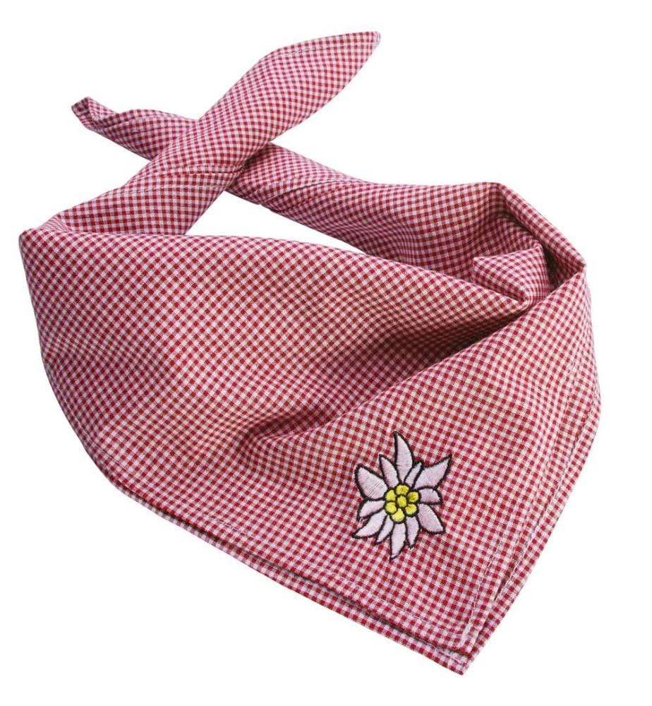 Foulard Edelweiss pour costume traditionnel
