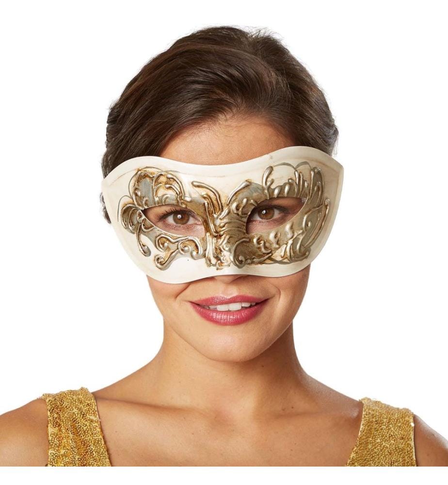 Masque vénitien avec ornement