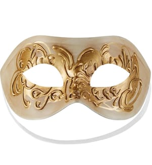 Venezianische Maske mit Verzierung