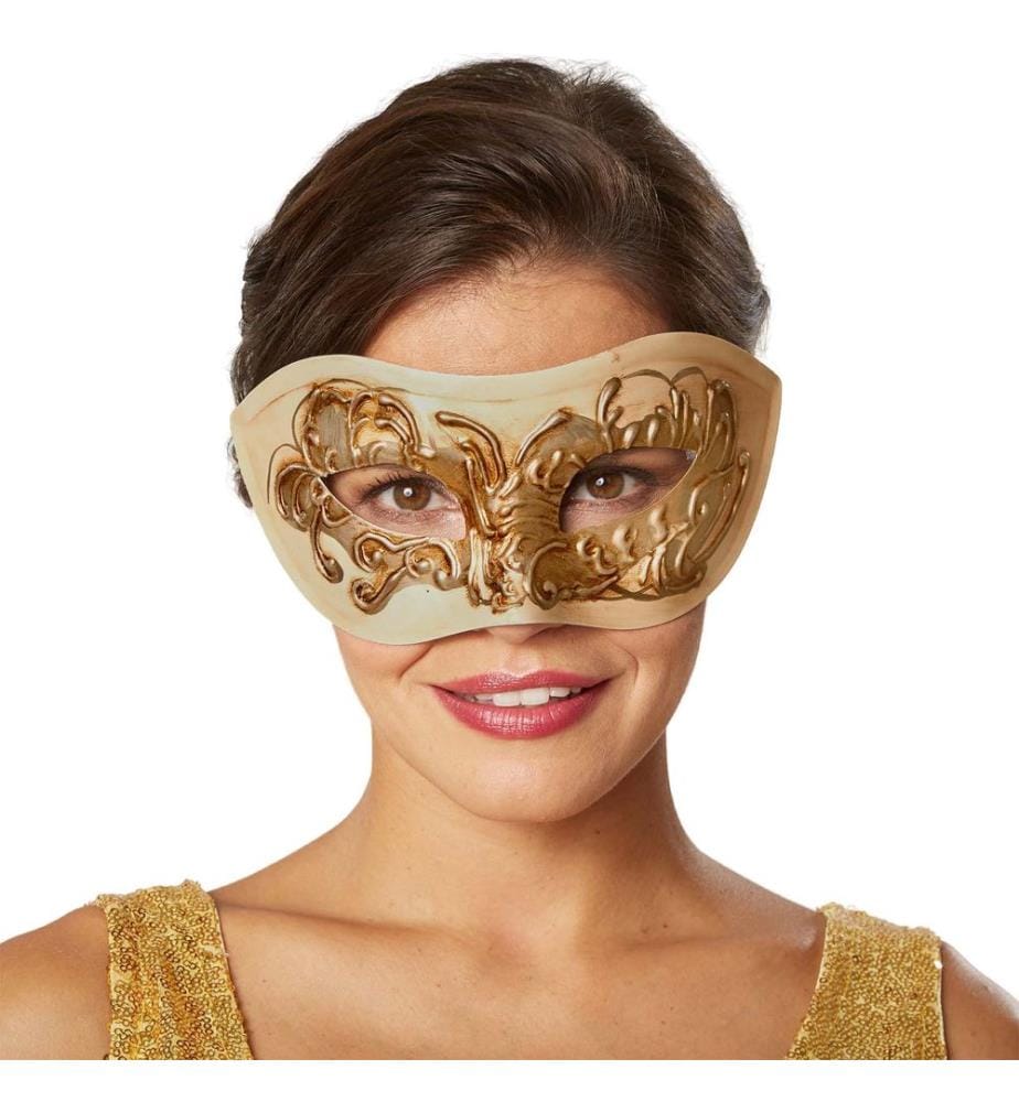Masque vénitien avec ornement