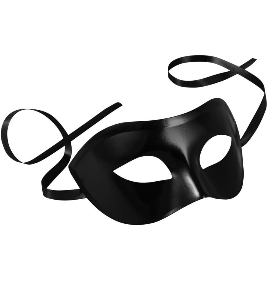 Venezianische Maske einfarbig