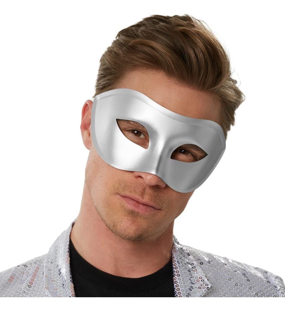Venezianische Maske einfarbig