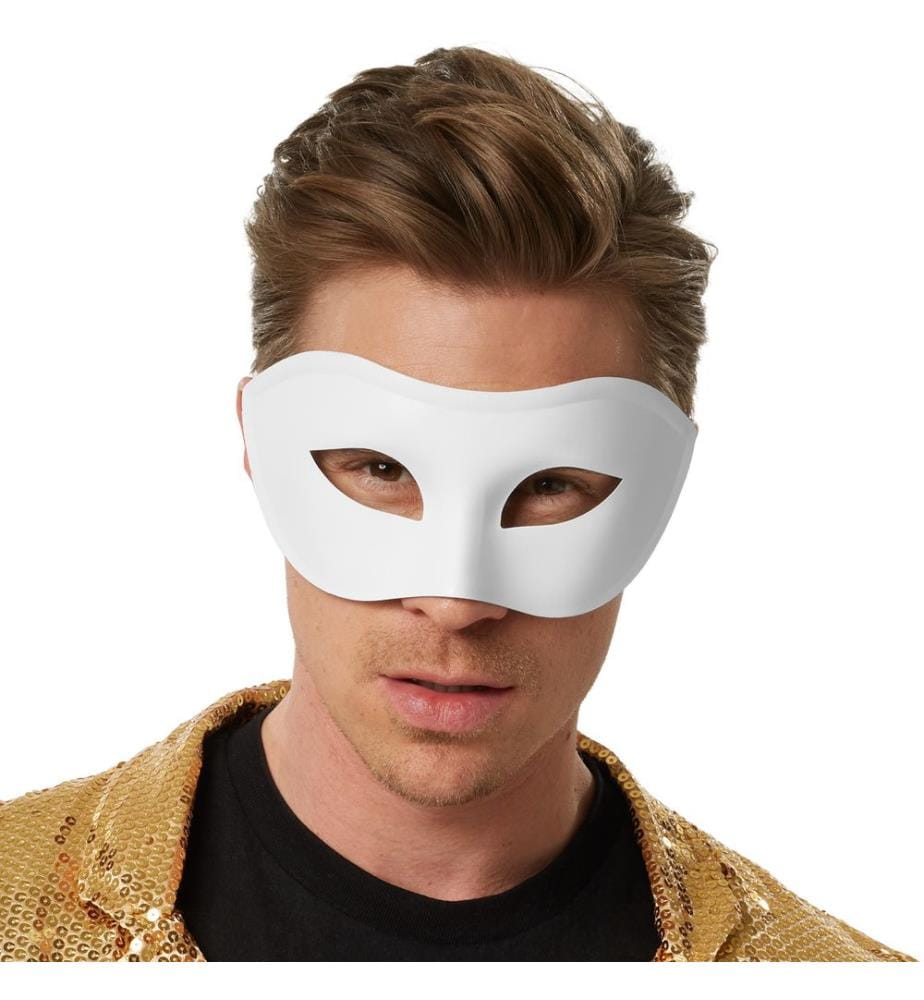 Venezianische Maske einfarbig