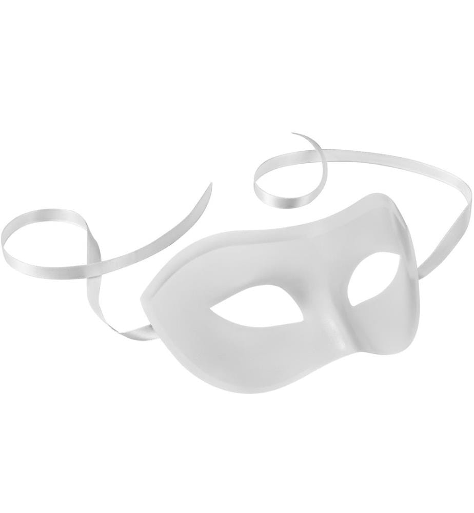 Venezianische Maske einfarbig
