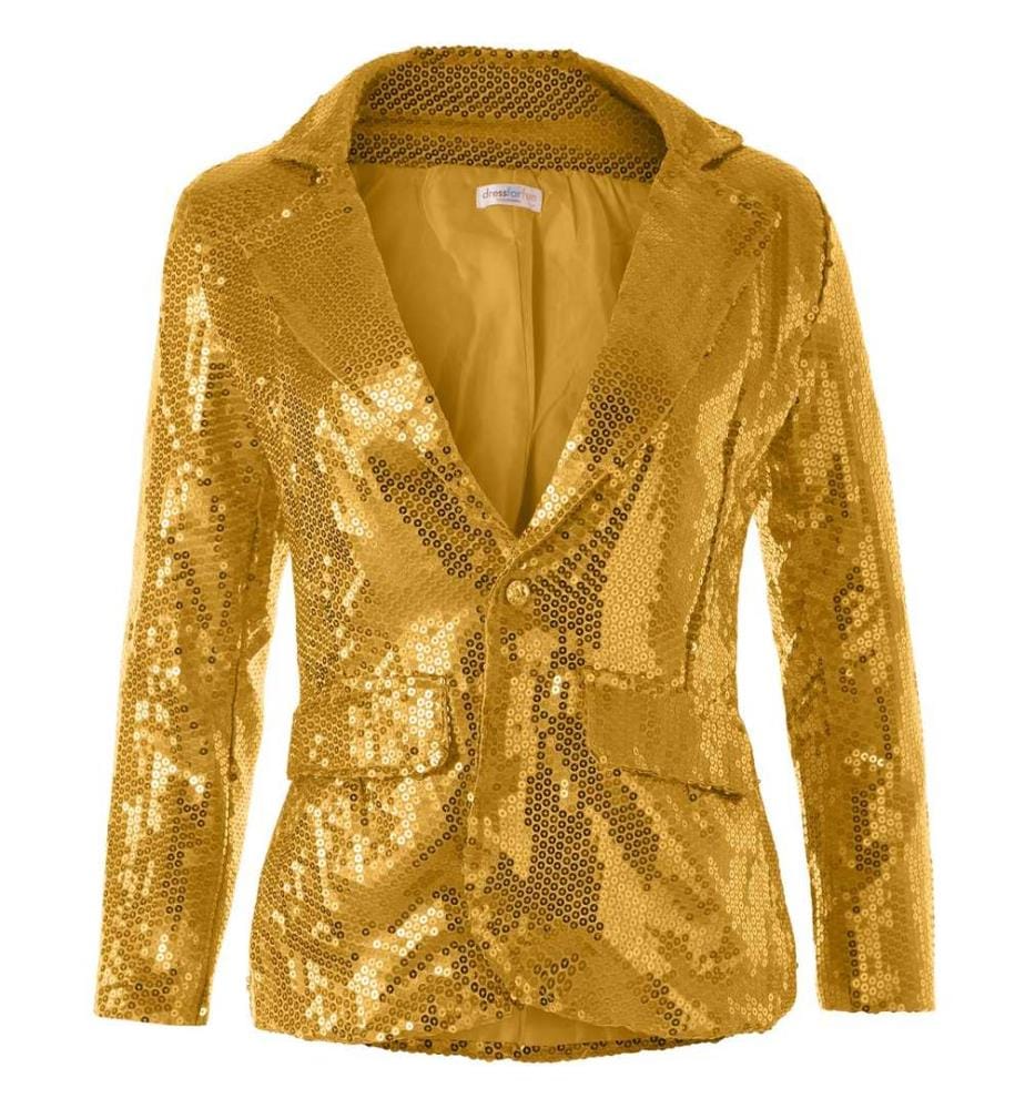Veste à paillettes pour femmes