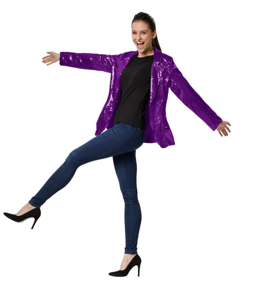 Veste à paillettes pour femmes