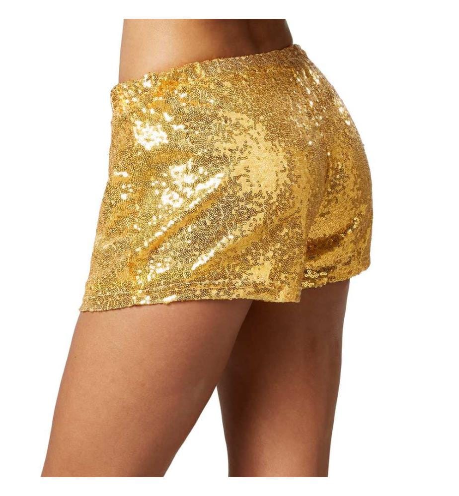 Short à paillettes
