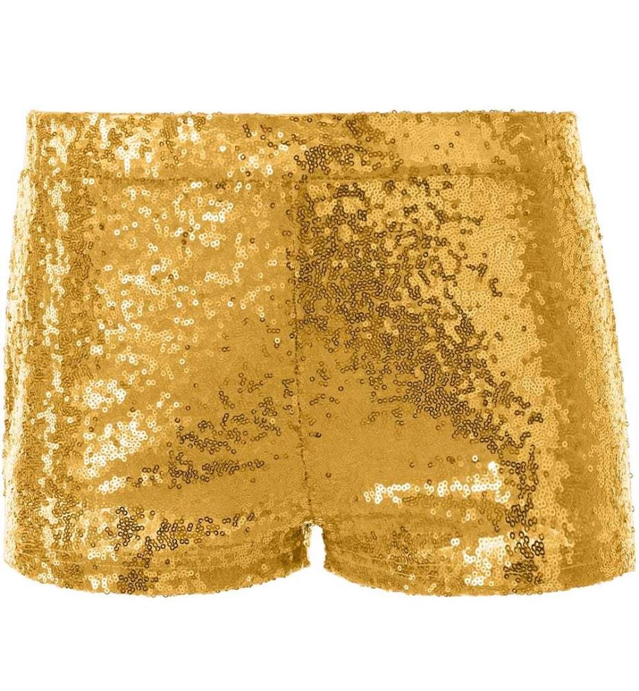 Short à paillettes