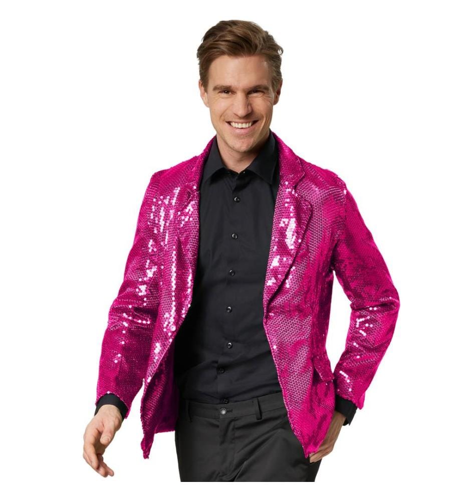 Veste à paillettes pour hommes