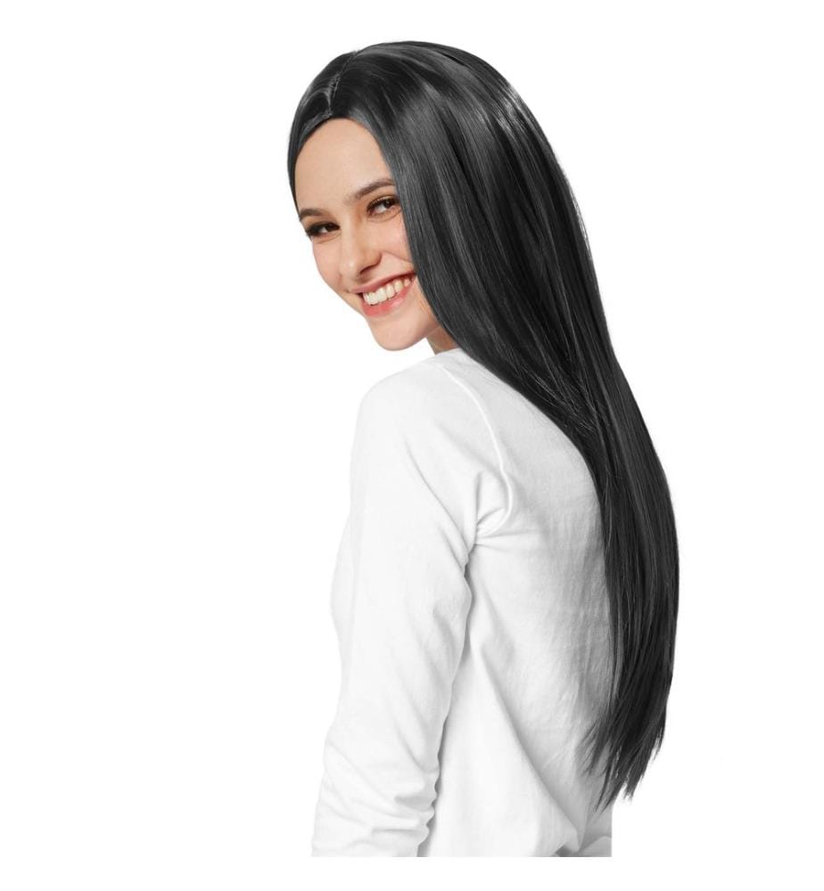 Perruque cheveux longs lisses