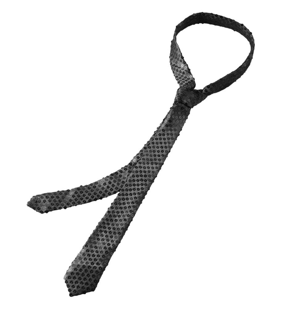 Cravate à paillettes