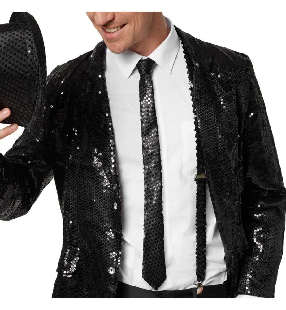 Cravate à paillettes