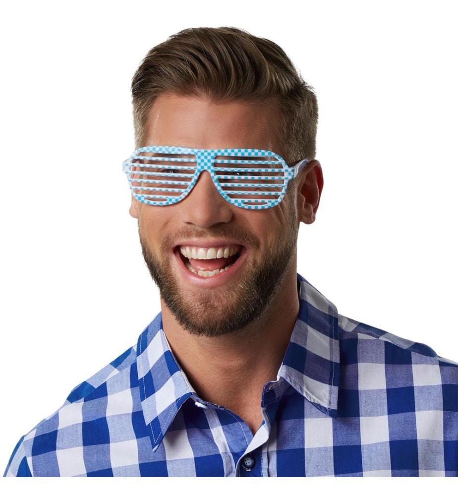 Lunettes de fête à grille