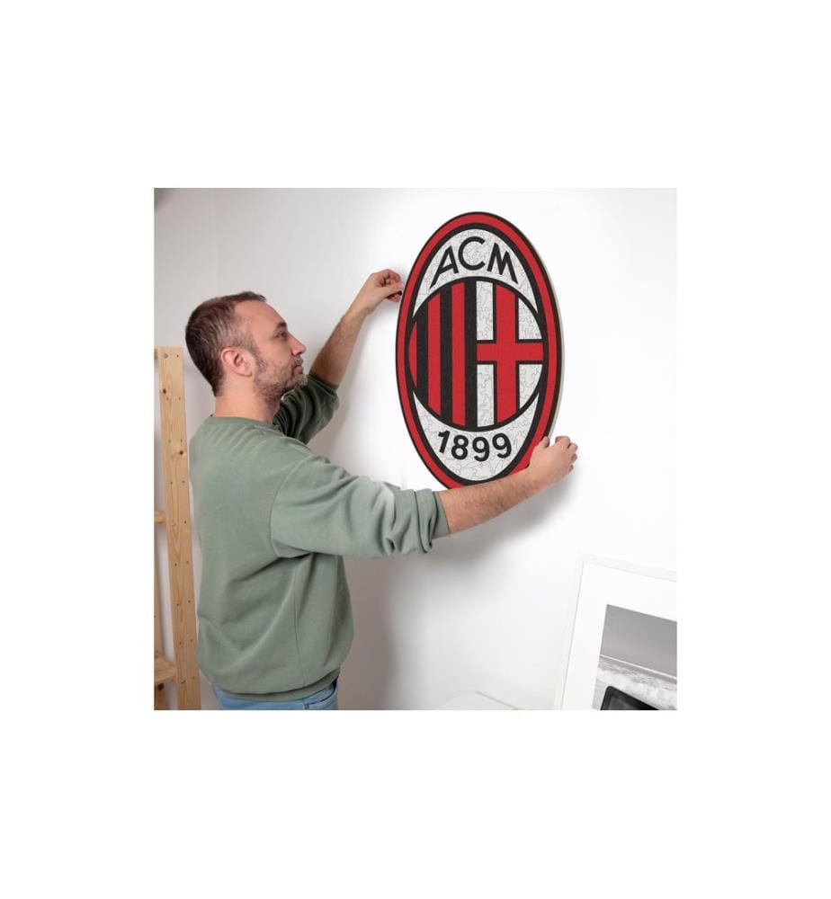 Iconic Puzzle Holz-Puzzle AC Milan – Logo