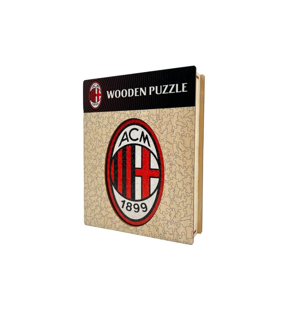 Iconic Puzzle Holz-Puzzle AC Milan – Logo