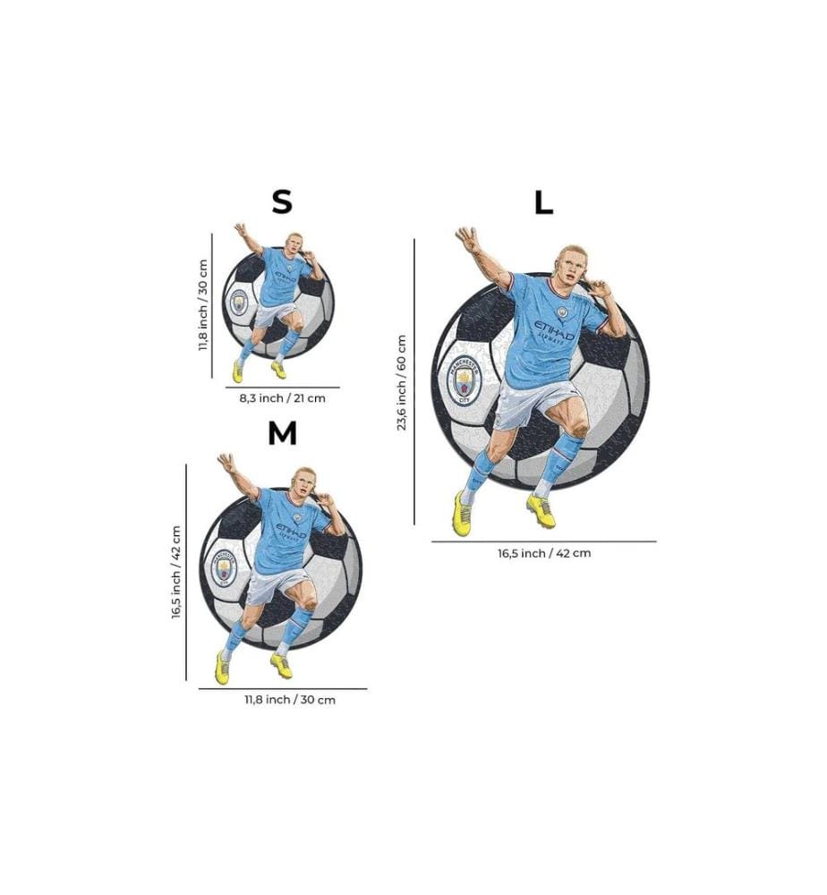 Iconic Puzzle Man City FC – Erling Haaland
