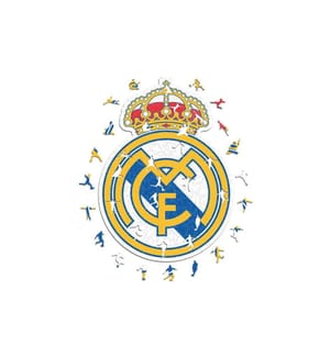 Iconic Puzzle Holz-Puzzle AC Real Madrid – Logo