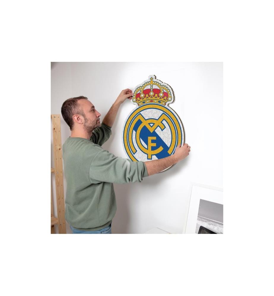 Iconic Puzzle Holz-Puzzle AC Real Madrid – Logo