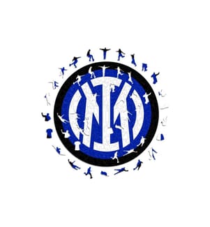 Iconic Puzzle Holz-Puzzle FC Inter Mailand – Logo