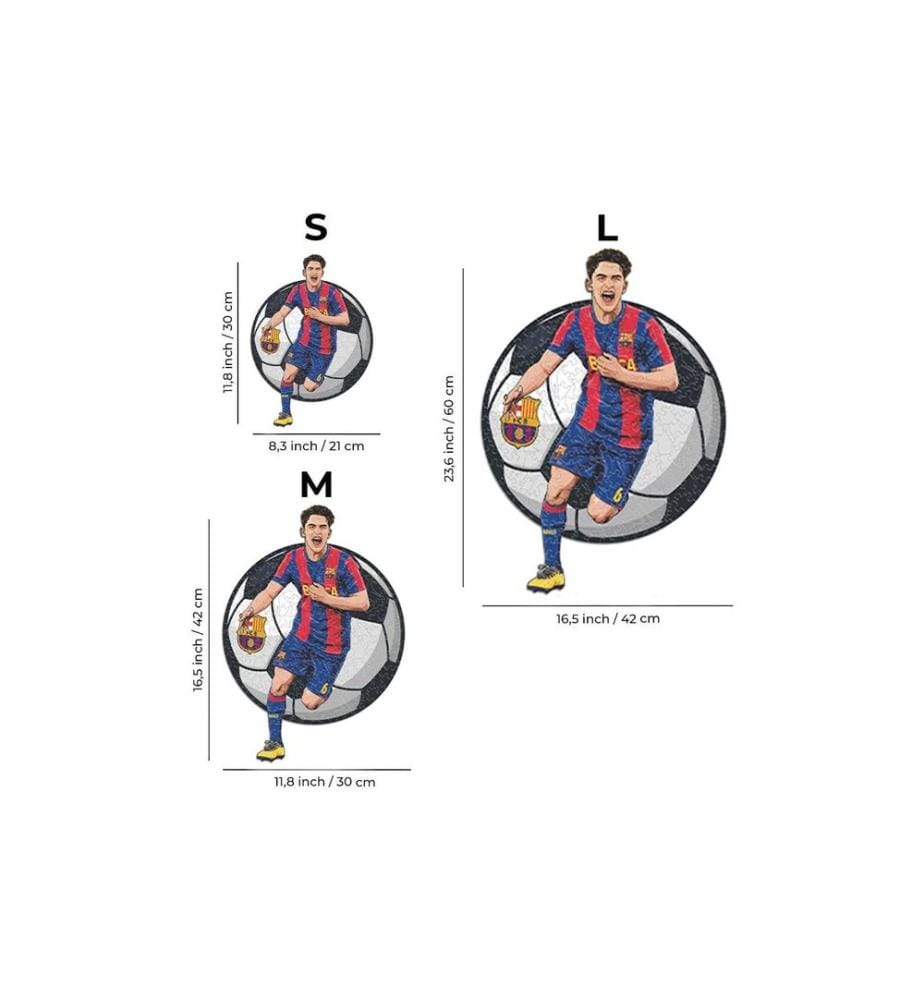 Iconic puzzle FC Barcelona – Gavi