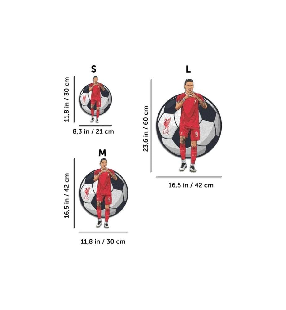 Iconic Puzzle Liverpool FC – Darwin Nuñez