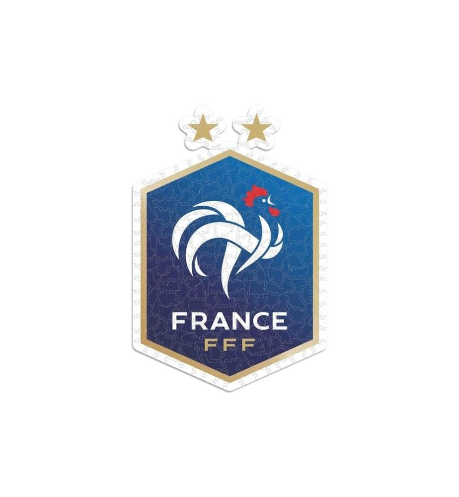 Iconic Puzzle Puzzle FFF Französische Fussball Nationalmannschaft – Logo