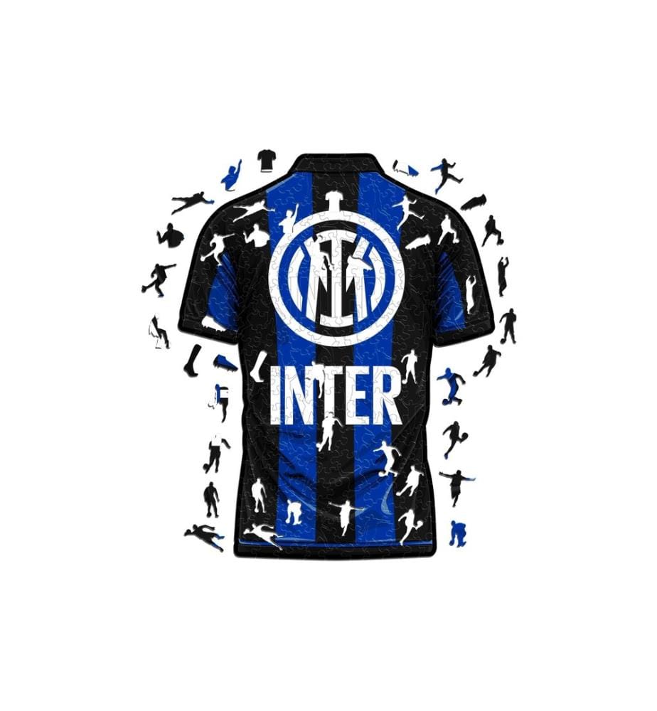 Iconic Puzzle Holz-Puzzle FC Inter Mailand – Trikot