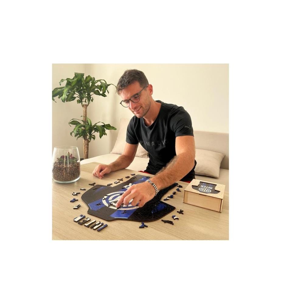 Iconic Puzzle Holz-Puzzle FC Inter Mailand – Trikot