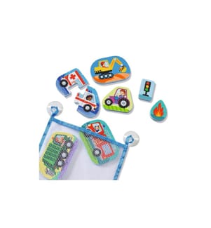 play+ Mein erstes Bade-Puzzle: Fahrzeuge 10 Teile, 5 Fahrzeuge