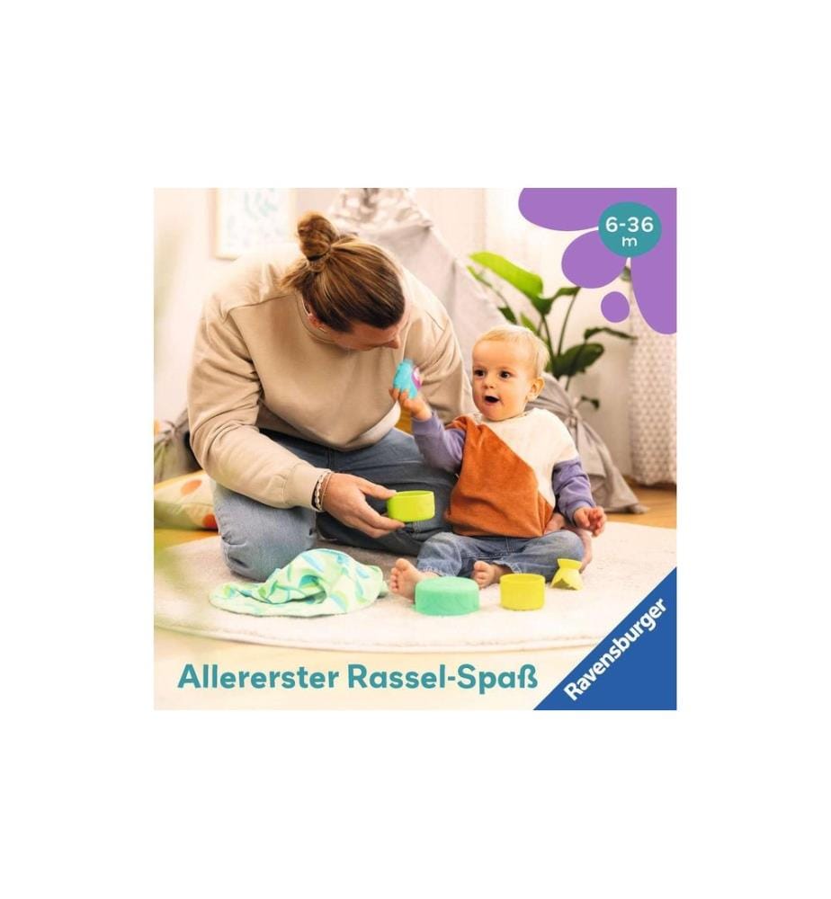 play+ Baby-Stapel-Puzzle Vogelnest