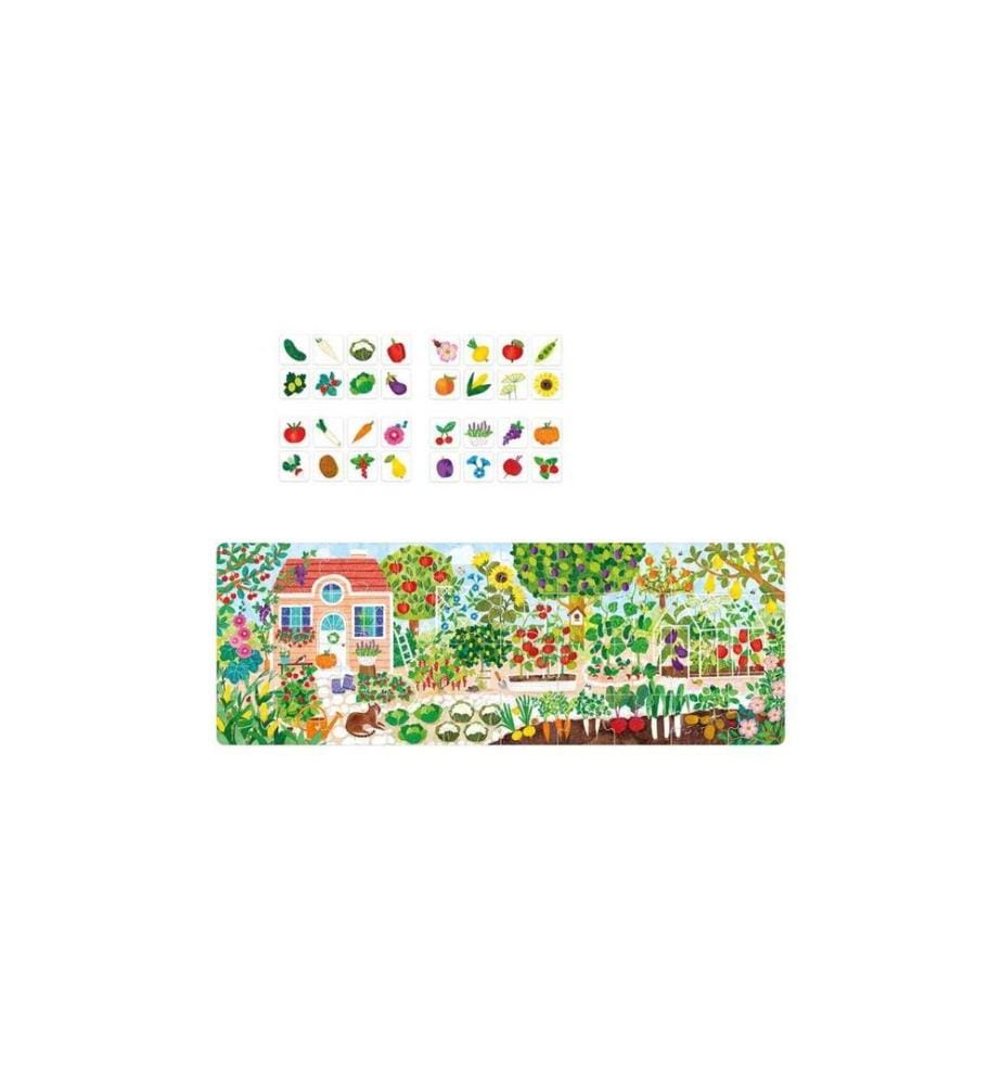 Puzzle Banana Panda + Jardin Puzzle carton 40 pièces